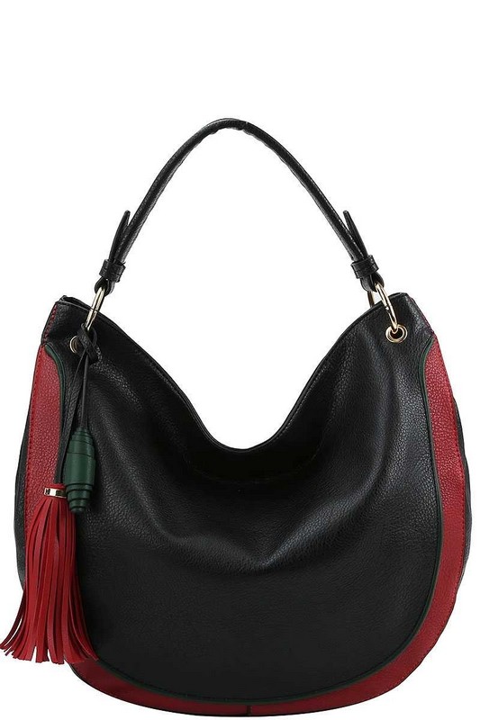 tassel hobo bag